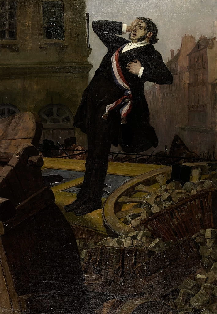 Morte del deputato Alphonse Baudin il 3 dicembre 1851, 1902